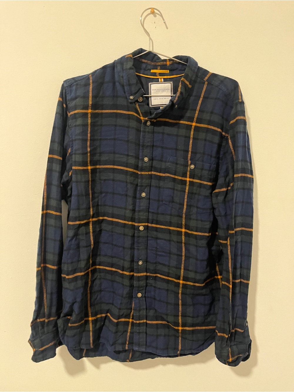 Ricky and Singh Plaid Button-Down Shirt